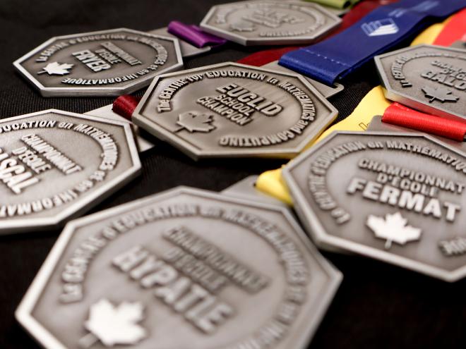 CEMC contest. medals